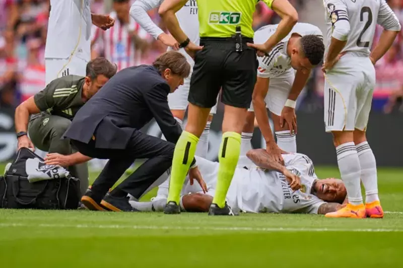 إصابة ميليتاو في ديربي مدريد